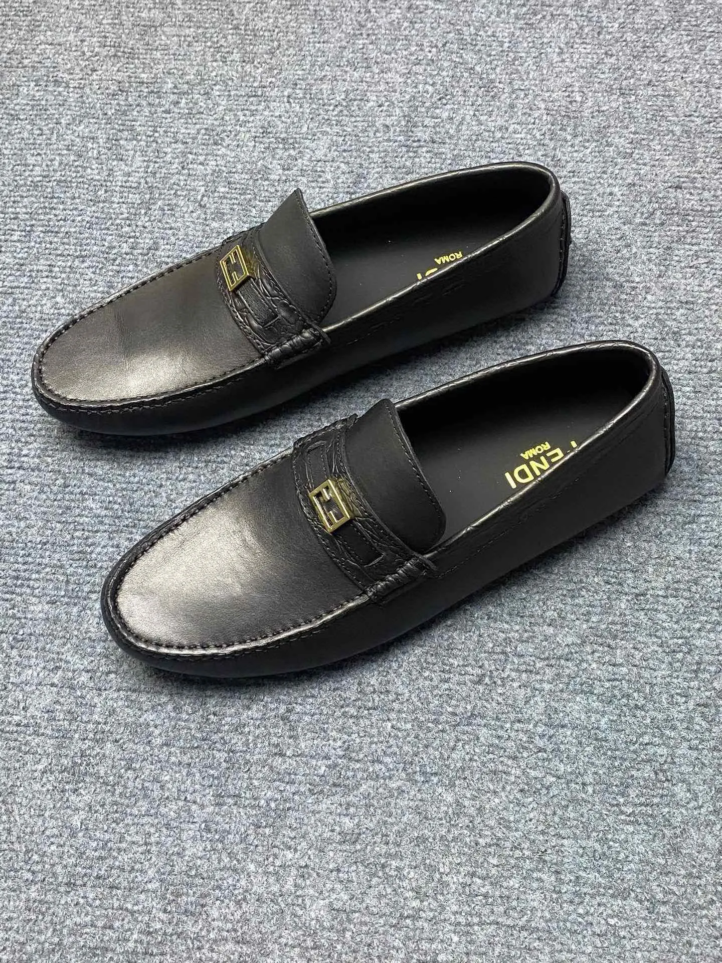 Men's Men's Shoes Men's Men's Shoes 💰700FENDI Fendi Men's Shoes are breathable and comfortable. Original development. Counters copy one to one. Imported cowhide. Niuri. 38 to 44. (can be ordered at 45.46. No returns or exchanges)